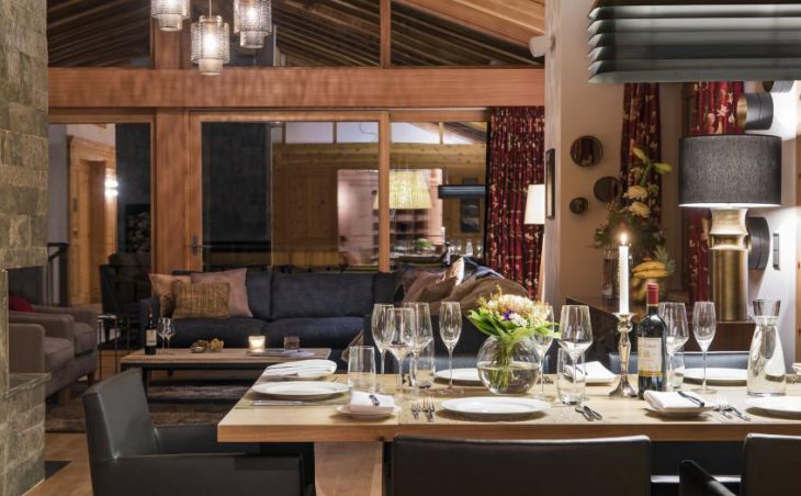 Chalet Alex, Zermatt, Dining Room